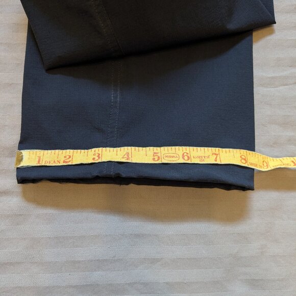 Mier Straight Leg Cargo Pants Size 14 Black - Picture 14 of 14